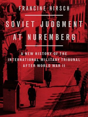 cover image of Soviet Judgment at Nuremberg